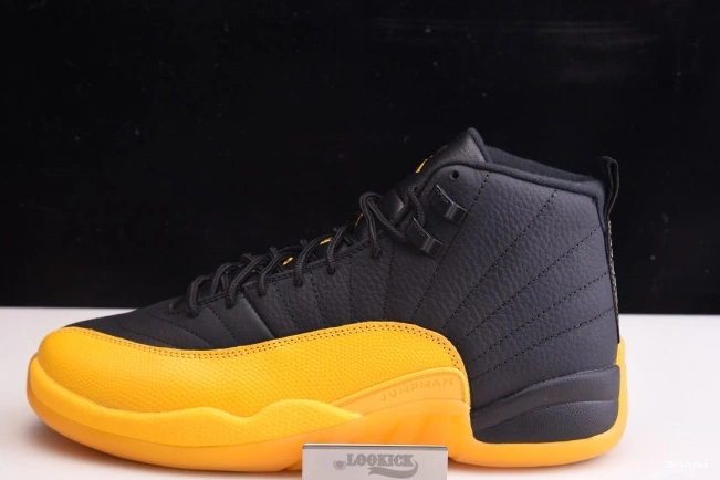 Reps TBK Retro University Air Black Gold 130690-070 12 Jordan 0731